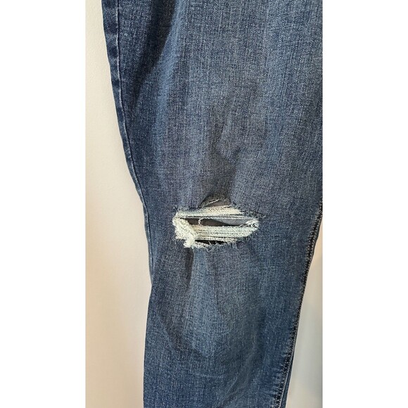 Old Navy High-Rise Rockstar Super Skinny Secret Smooth Pockets Size 24 Med Wash - Picture 4 of 7
